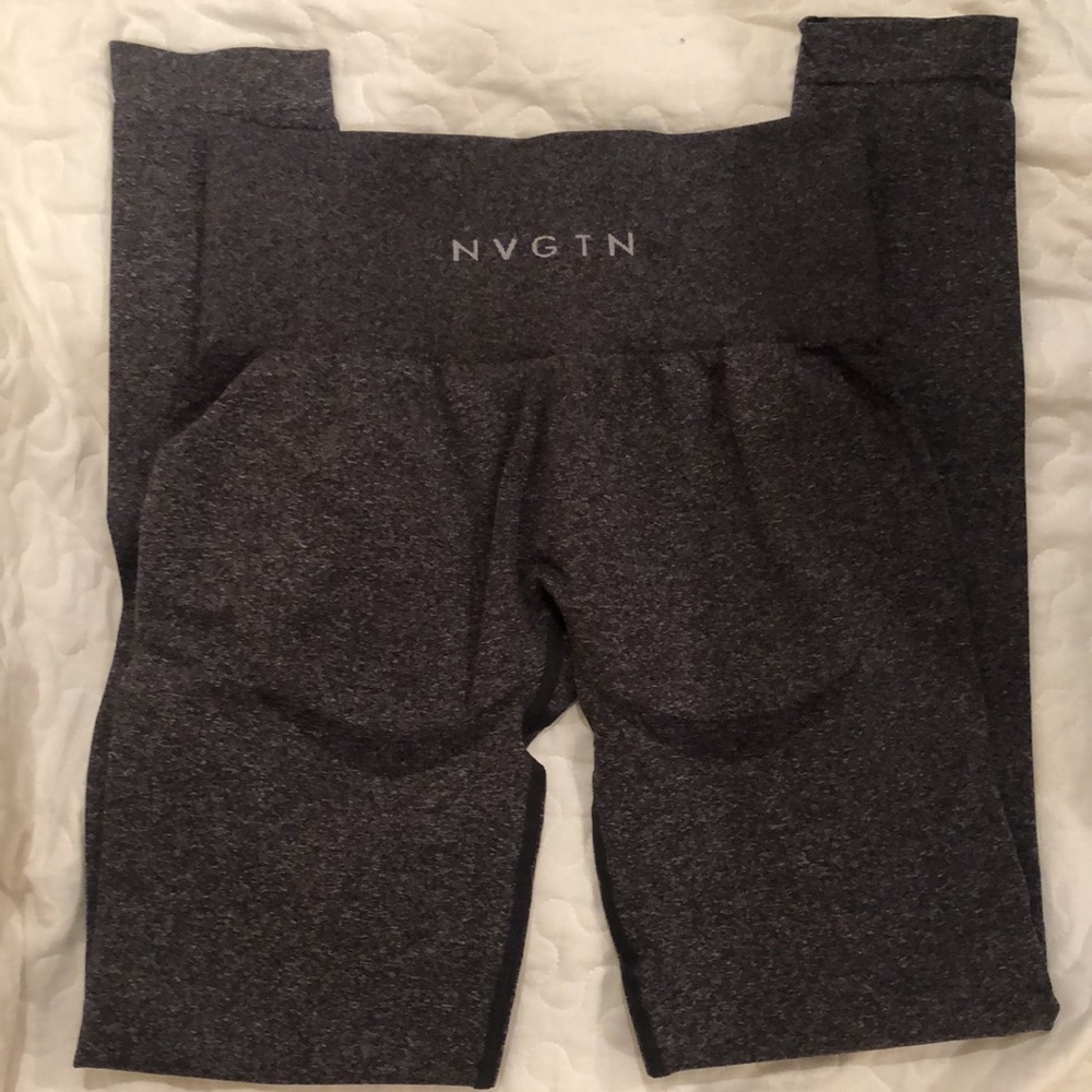 NVGTN Speckled Black Leggings